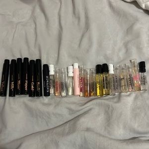 23 assorted fragrance samples